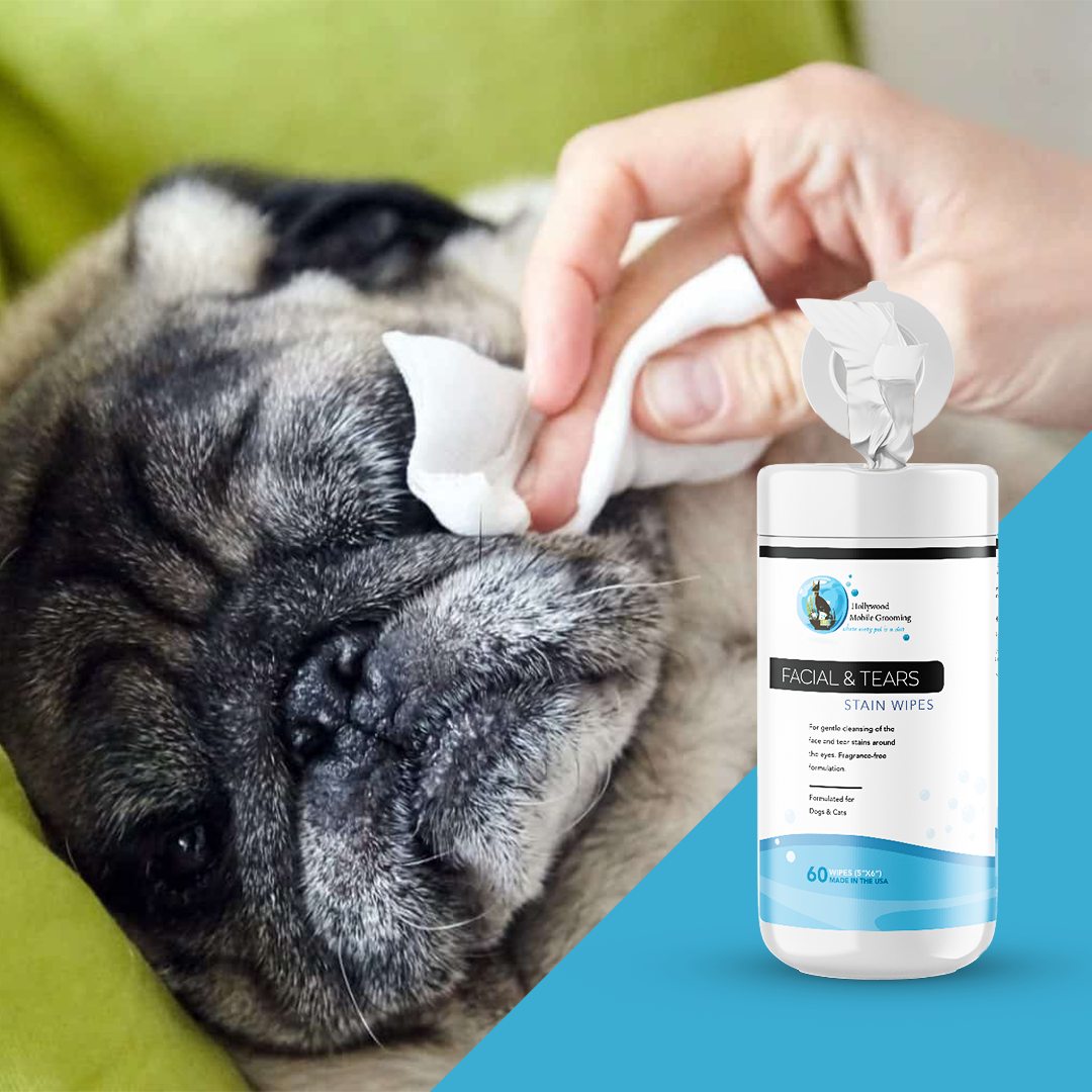 Premium Facial and Tear Stain Wipes