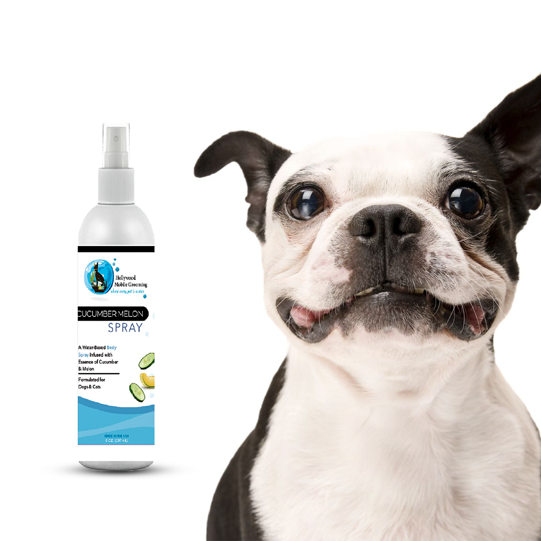 Hollywood Grooming Cucumber and Melon Pet Spray, Refreshing and Soothing Solution