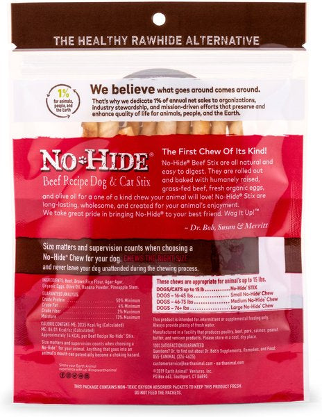 No-Hide Beef recipe dog 10 chews