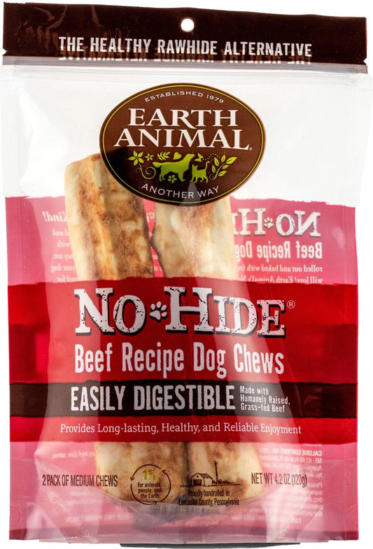 No-Hide grass-fed beef recipe dog 2 chews