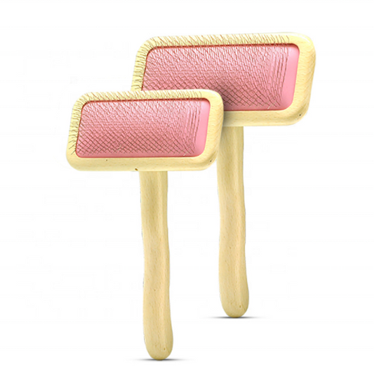 Soft Pin Bamboo Pet Brushes