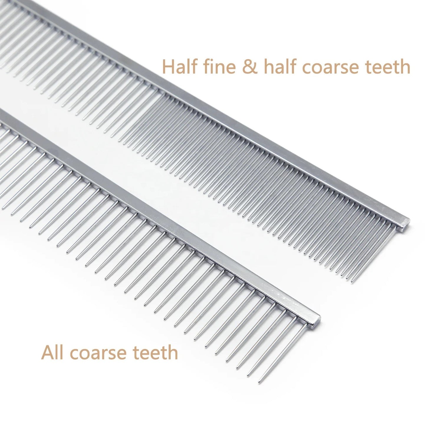 Hollywood Grooming Heavy Duty Stainless Steel Fine Comb