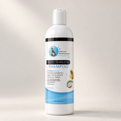 Hollywood Grooming Puppy Tearless Shampoo for Sensitive Skin | Gentle and Non-irritating Formula 16 0z