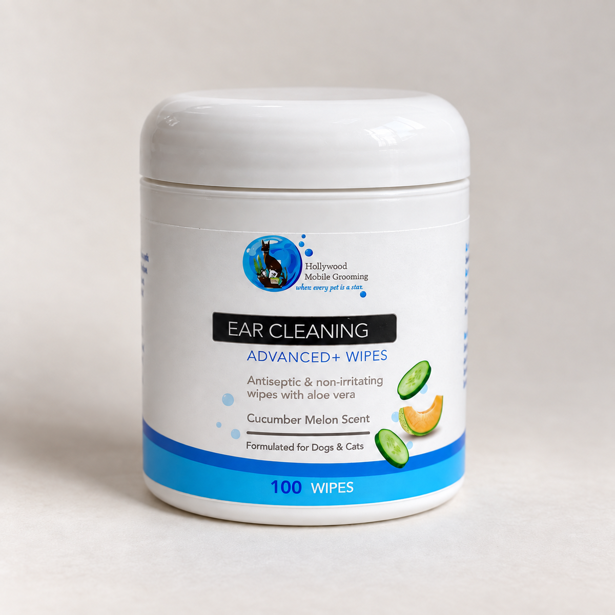 Hollywood Grooming Advanced Ear cleaner wipes 100 count