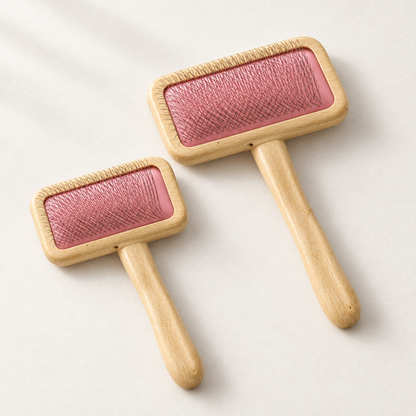 Hollywood Grooming Soft Pin Bamboo Slicker Brushes for Pet
