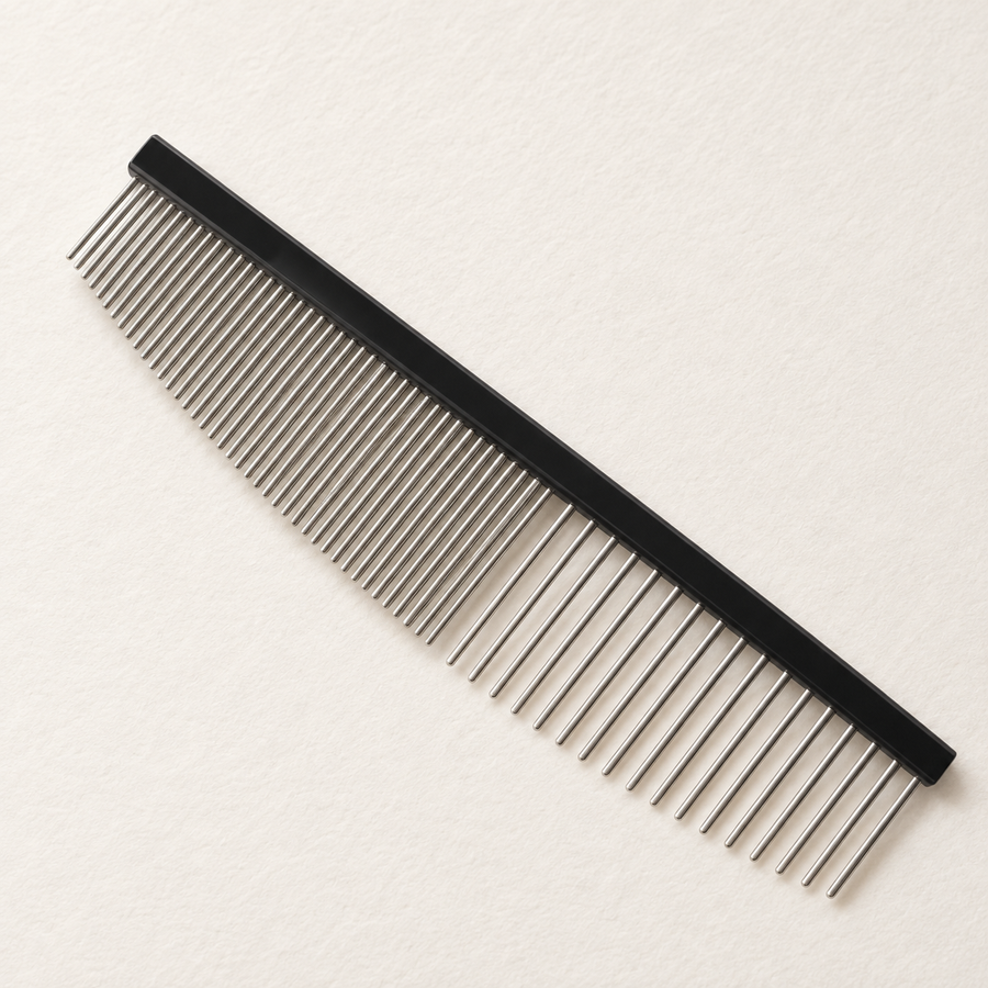 Hollywood Grooming Moon Facial Comb, Expert Grooming Tool for Pet Care