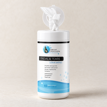 Hollywood Grooming Facial and Tear Stain Wipes for Pets Effective Stain Removal Solution 60 count