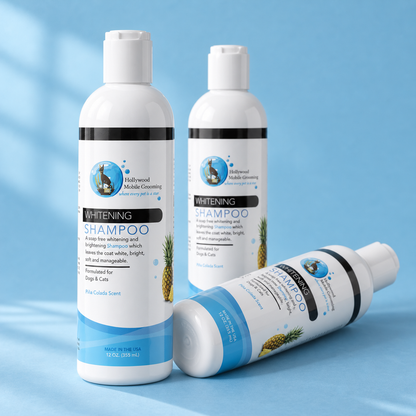 Hollywood Grooming Soap Free Whitening Shampoo 12 Oz