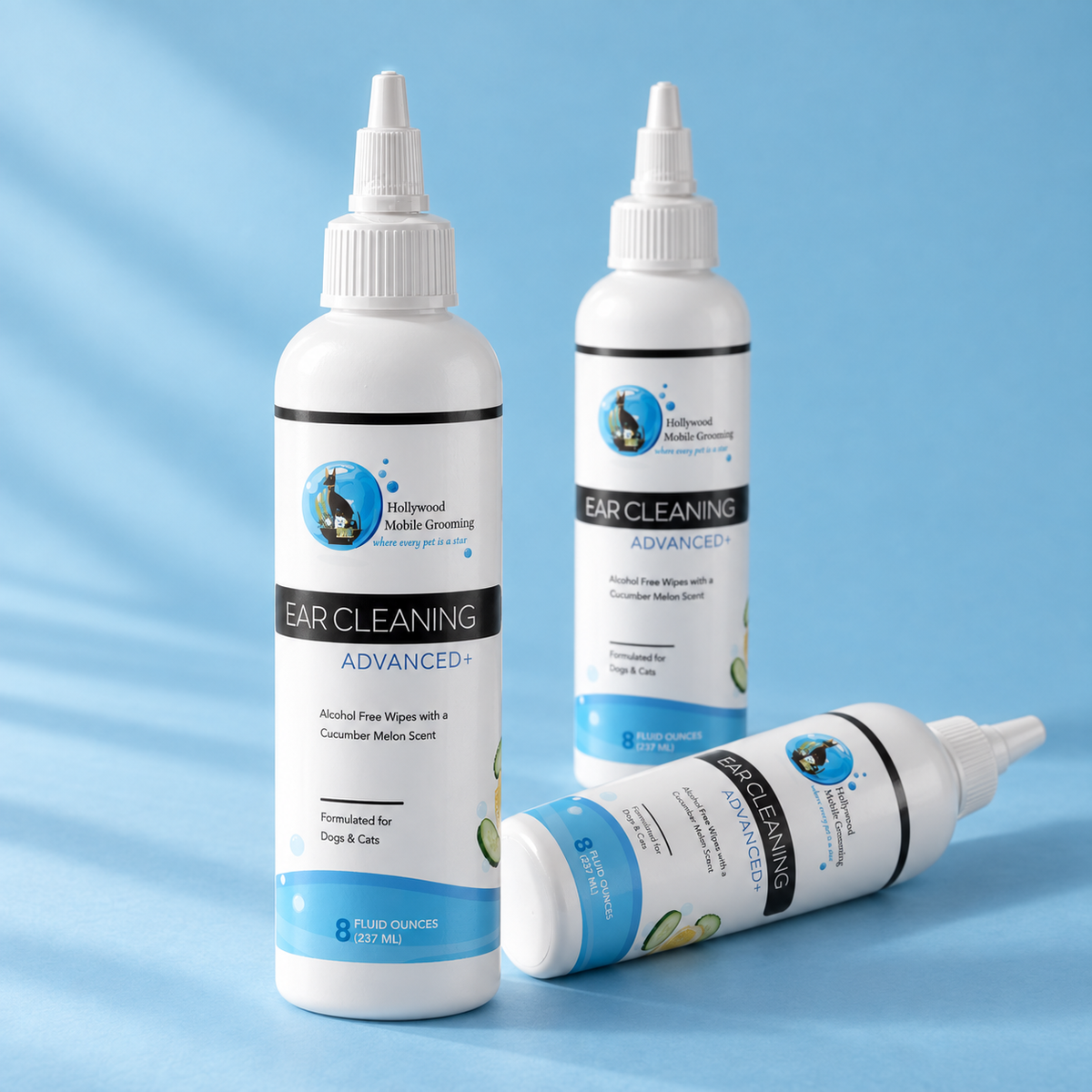 Hollywood Grooming Advanced Ear Cleaning Solution for pets