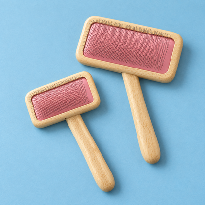 Hollywood Grooming Soft Pin Bamboo Slicker Brushes for Pet