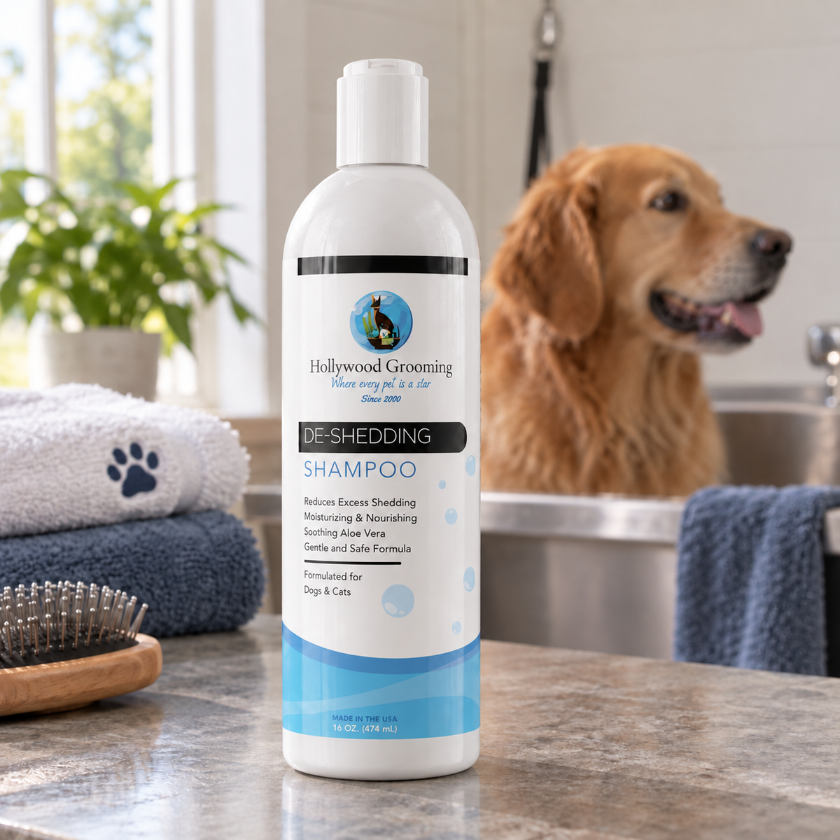 HG Deshedding moisturizing shampoo