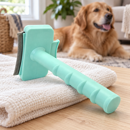Hollywood Grooming Pets Deshedding Brush for Effective Pet Hair Removal
