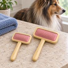 Hollywood Grooming Soft Pin Bamboo Slicker Brushes for Pet