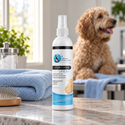 Hollywood Grooming Aromatic Pet Spray with Irresistible Sugar Cookie Scent - 8 Oz