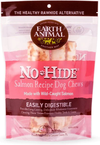 No-Hide wild-caught salmon recipe dog 2 chews
