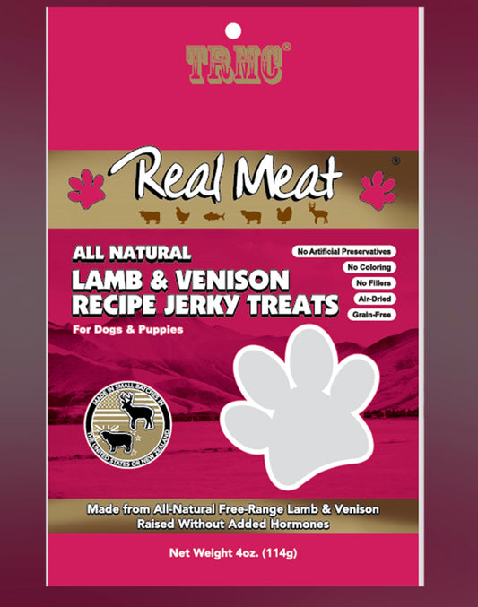 All Natural Lamb & venison Recipe Jerky Treats