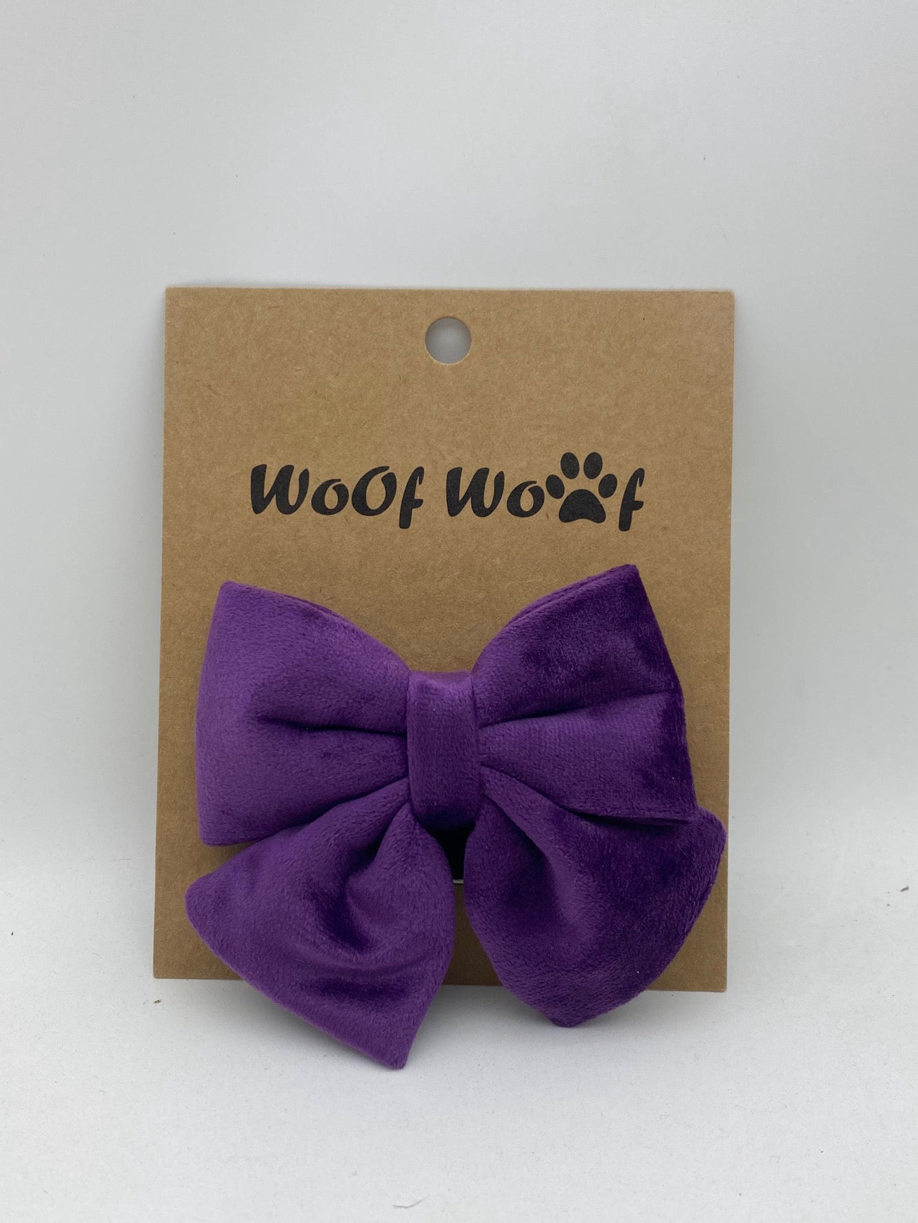 Woof Woof Pet Velvet Bowtie