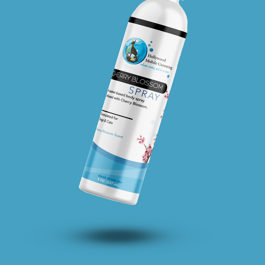 Hollywood Grooming Cherry Blossom Pet Body Spray with Long - lasting Fragrance - Go Hollywood Grooming