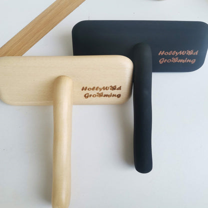 Hollywood Grooming Detangling Slicker Brush with Soft Pins Grooming Tool Tangle For Pets - Go Hollywood Grooming