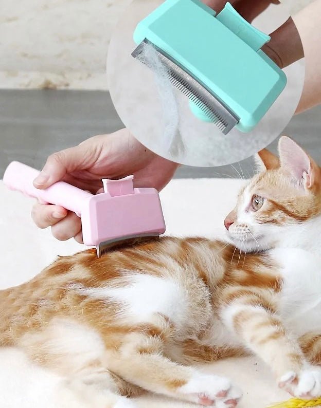 Hollywood Grooming Pets Deshedding Brush for Effective Pet Hair Removal - Go Hollywood Grooming