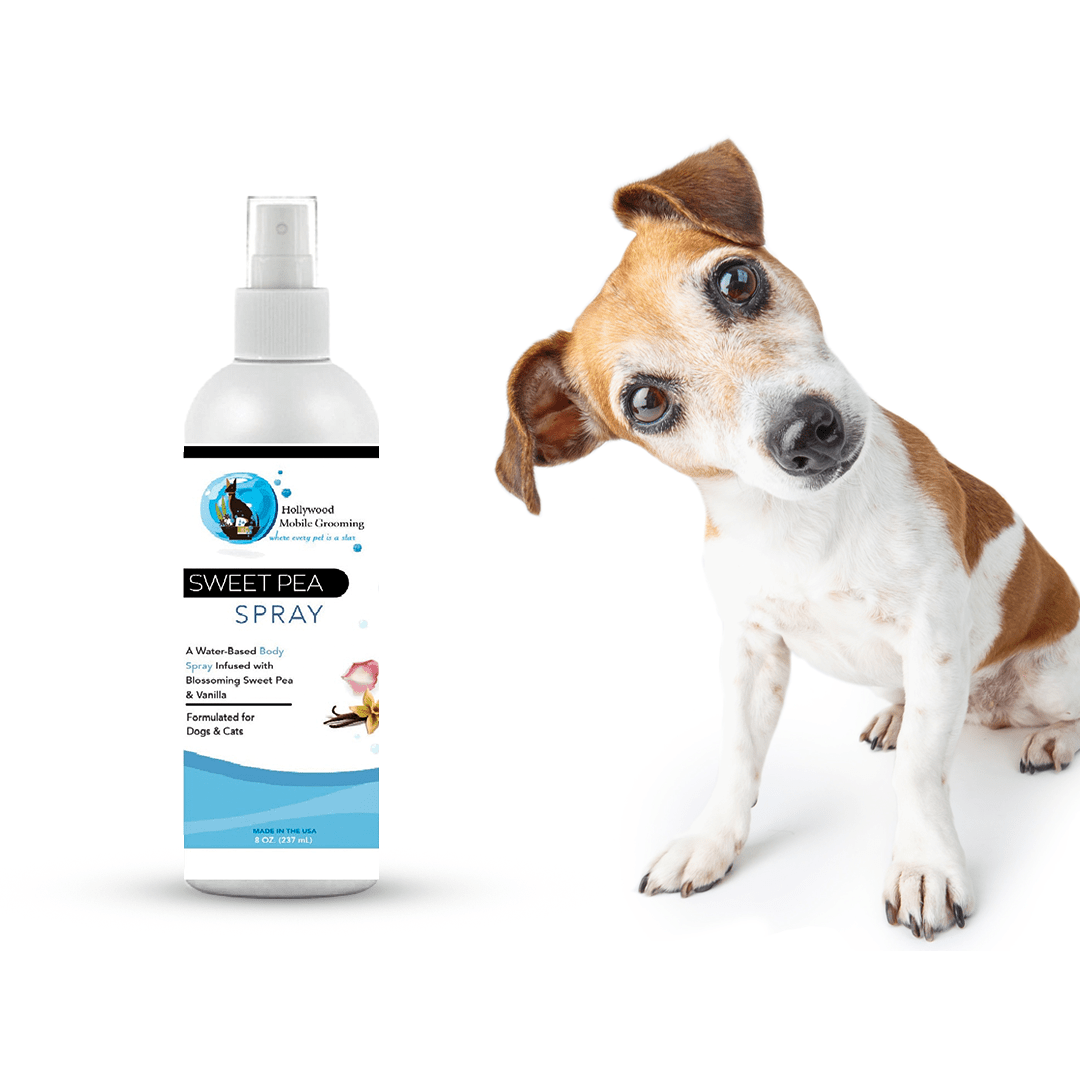 Hollywood Grooming Premium & Long - lasting Sweet Pea Vanilla Body Spray for Pets - Go Hollywood Grooming