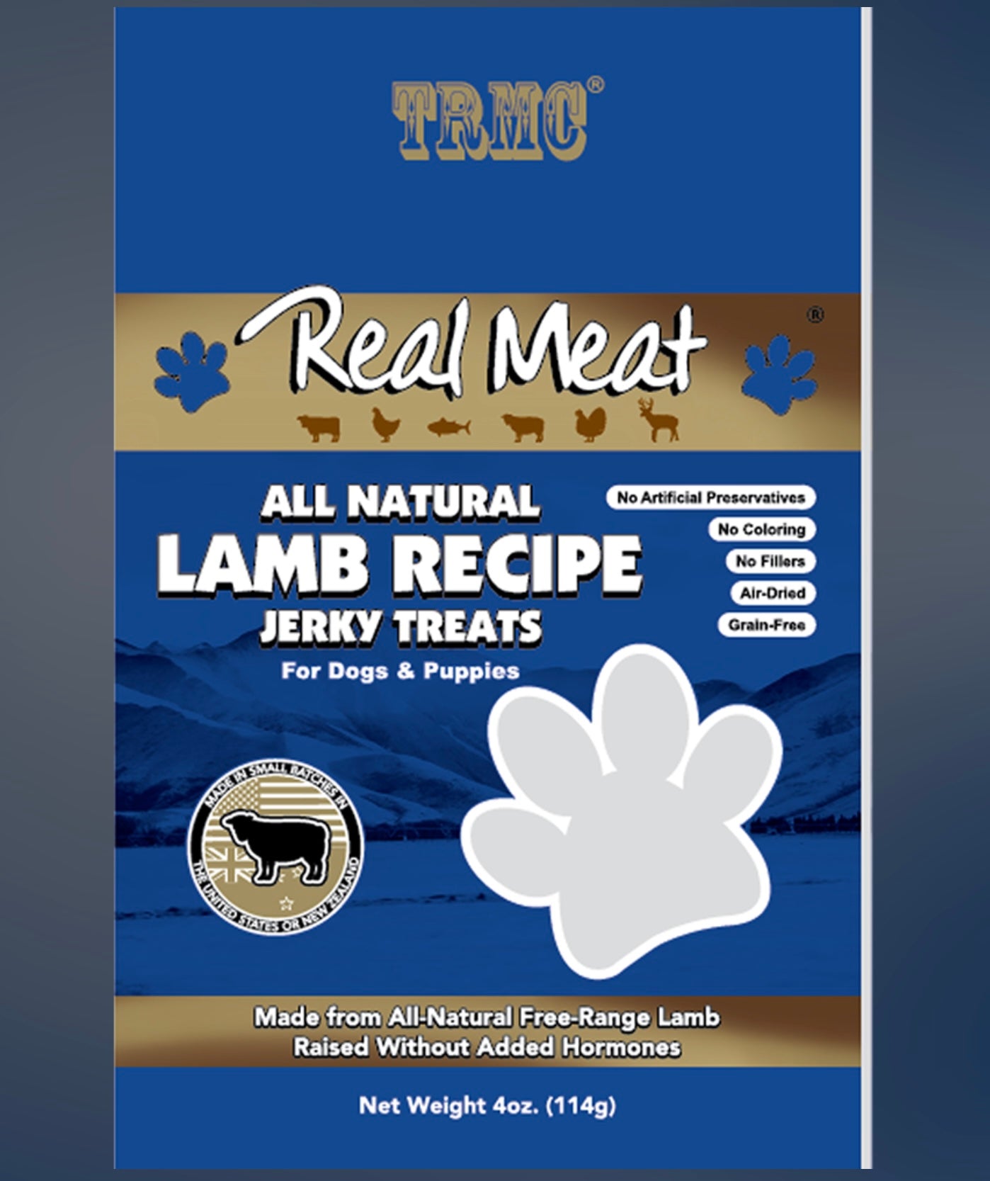 Real Meat All Natural Lamb Recipe Jerky Treats 4oz - Go Hollywood Grooming