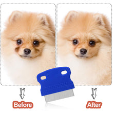 Woof Woof Dog Cat Flea Comb, Pet Tear Stain Remover Comb - Go Hollywood Grooming